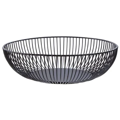 Black Finish Fruit Bowl
