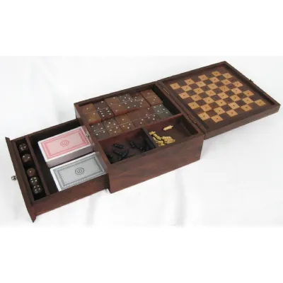 Games Compendium (Sm) with Nickel Finish 17.8cm