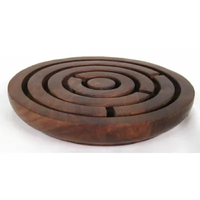 Labyrinth Maze Wooden Game 15cm