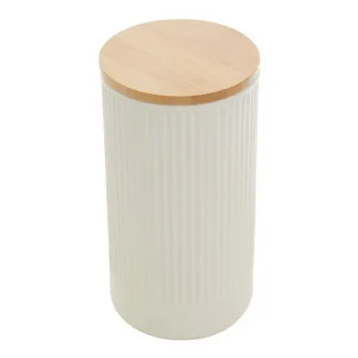 Cream Storage Canister With Air Tight Bamboo Lid 1250ml