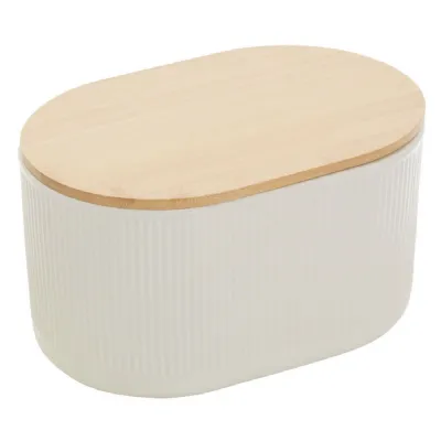 Cream Storage Canister With Air Tight Bamboo Lid 5500ml