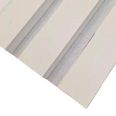 White Felt Slat 240cm x 32cm Acoustic Wall Panels Pack of 2