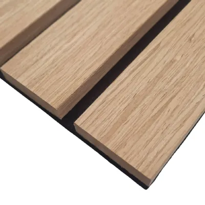 Premium Oak Wide Slat 240cm x 30cm Wall Panels Pack of 2