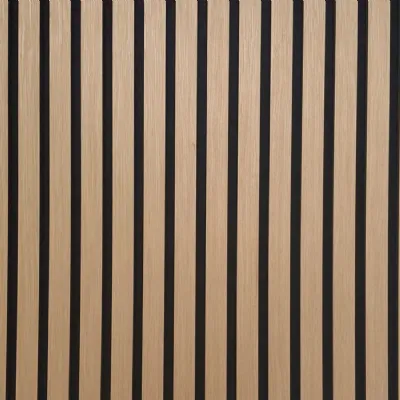 Set of 4 Premium Oak Acoustic Square Decorative Wall Panels 60 x 60cm