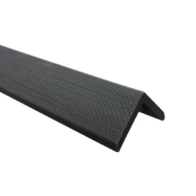 Exterior Composite Wall Panels Black Cover Trim in Black Finish 240cm