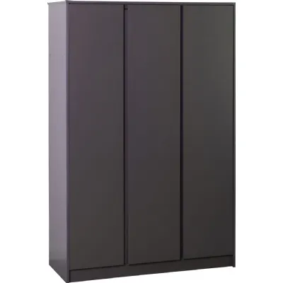 Malvern 3 Door Wardrobe Grey