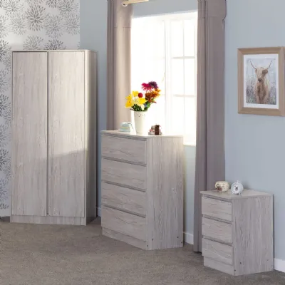 Urban Snow Effect Triple Bedroom Set