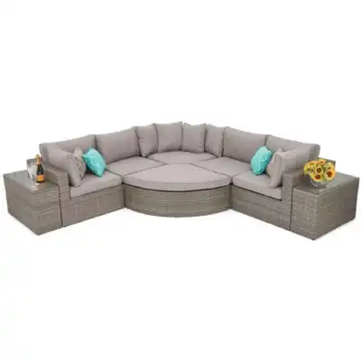 Seychelles Luxury Rattan Modular Corner Day Bed