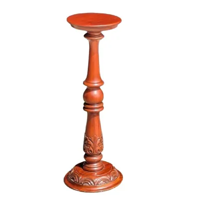 Mahogany Plant Stand Medium 75cm