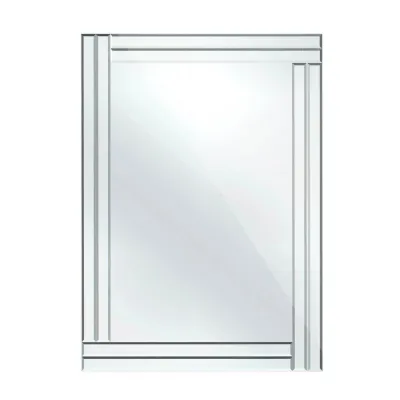 Bevelled Deco Rectangular Mirror