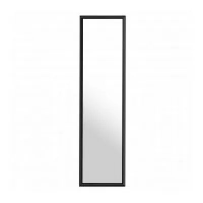 Lightweight Black Door Hanging Mirror
