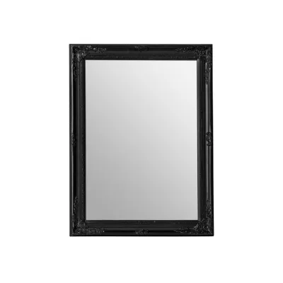 Black French Style Feature Mirror