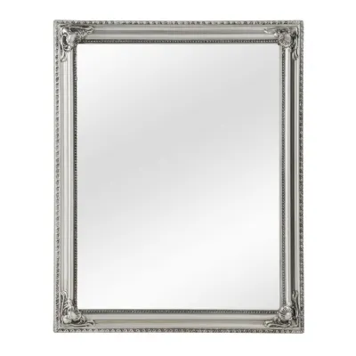 Classic Rectangular Silver Mirror