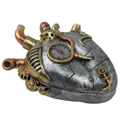 Steampunk Heart Box 14.5cm