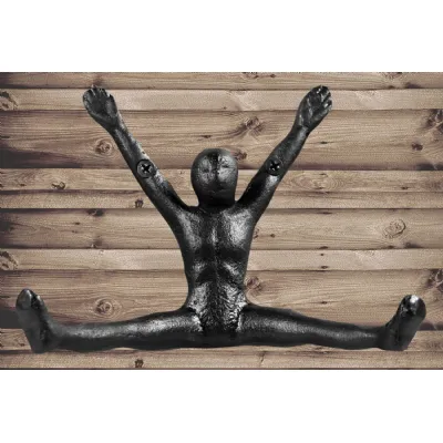 Hook Arms Up Black 16cm