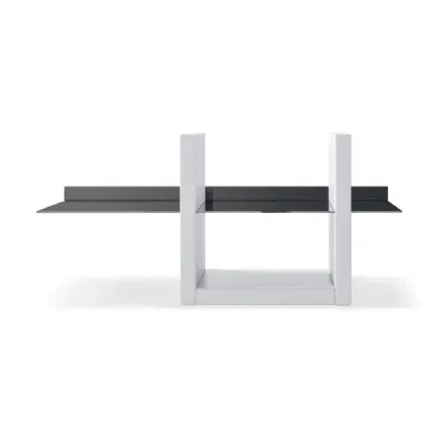 Alberto Wall Shelf Unit White And Black