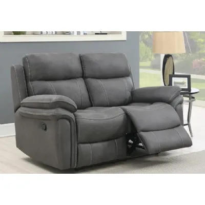 Fabric 2 Seat Manual Recliner Sofas