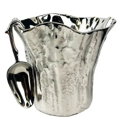 28cm Large Artisan 3 6 Bottle Ice Bucket With Ice Scoop N P