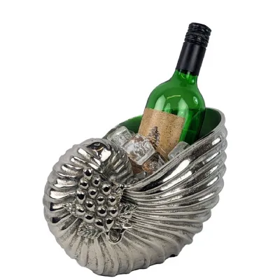 23cm Medium Nautilus Shell 2 4 Bottle Ice Bucket N P