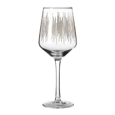 Set of 4 Art Deco Wine Glasses