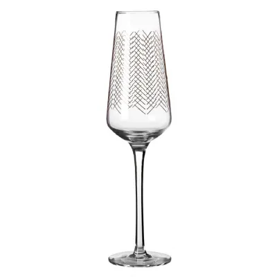 Set of 4 Jazz Era Champagne Glasses