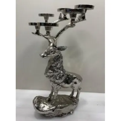 Deer Candle Holder H70cm