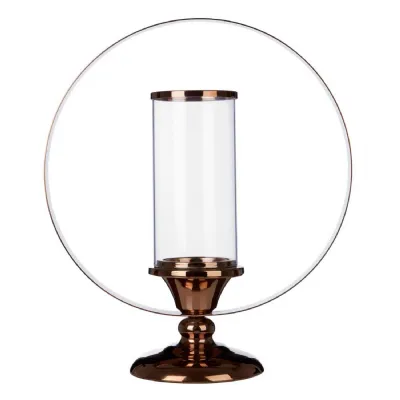 Kensington Large Candle Holder Finished in Bronze