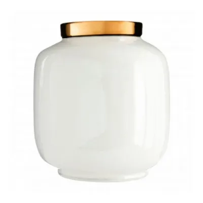 White Porcelain Oriental Vase