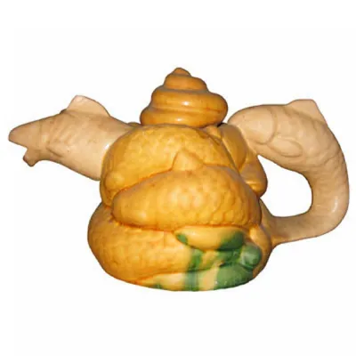 Majolica Fish Shoal Teapot