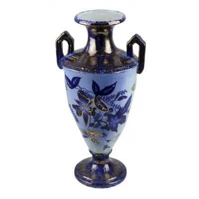 Blue 2 Handled Vase 33.5cm