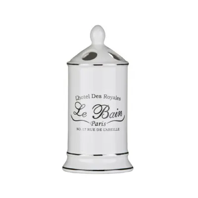 Rustic French Toothbrush Holder
