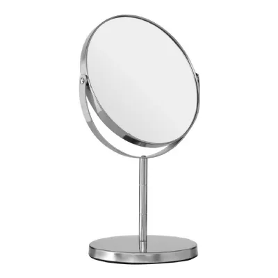 Large Steel Metal Swivel Make Up Mirror