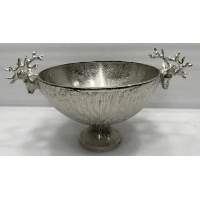 Bowl with Deer Handles H59cm
