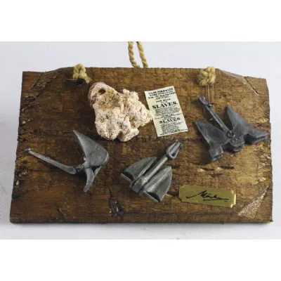 Antiqued Anchor Plaque