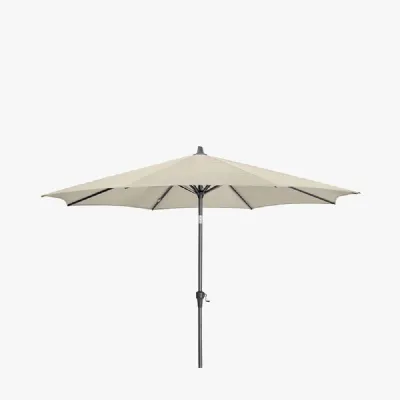 Riva 3m Round Champagne Parasol