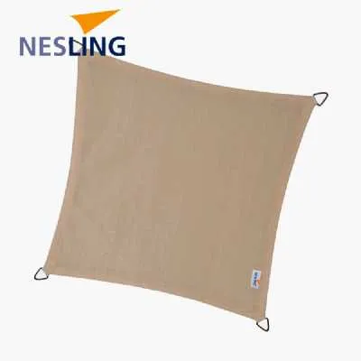 5m Square Shade Sail OffWhite