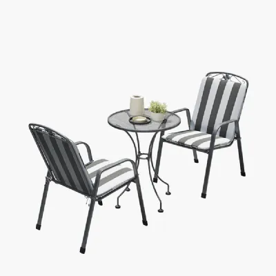 Savoy Bistro Set with Cushions
