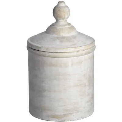 Antique White Cannister
