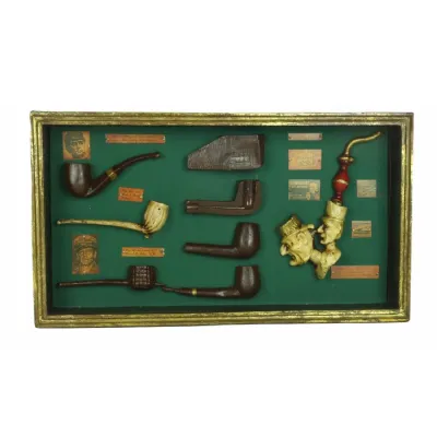 Tobacco Pipes Showcase 51cm