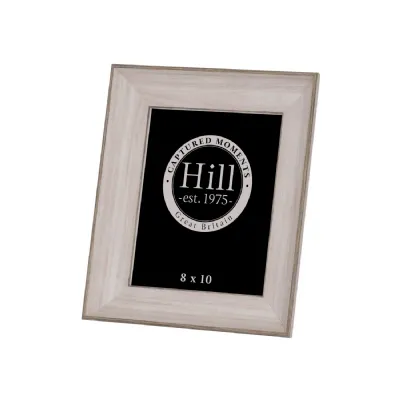 White Washed Wood Photo Frame 8X10