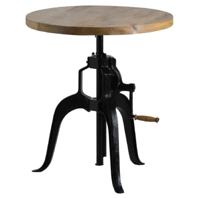 Draftsman Adjustable Bar Bistro Table