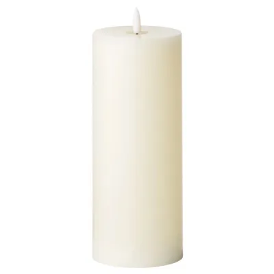 Luxe Collection Natural Glow 3.5 x 9 LED Ivory Candle
