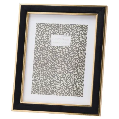 Black Velvet With Gold 8X10 Frame
