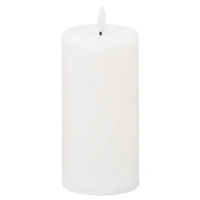 Luxe Collection Natural Glow 3x6 LED White Candle