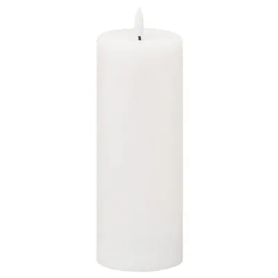 Luxe Collection Natural Glow 3x8 LED White Candle