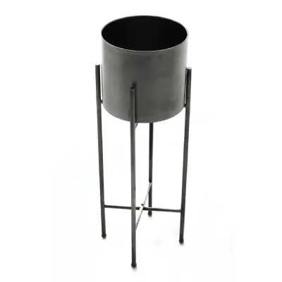 Set Of Two Planters On Stand
