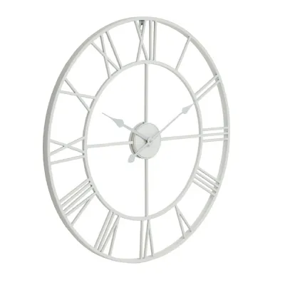 White Skeleton Wall Clock