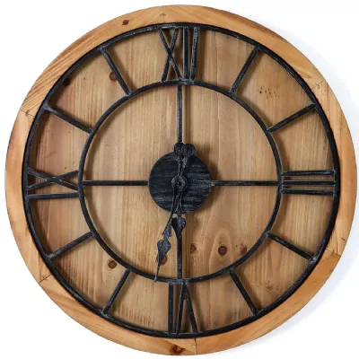 Williston Wooden Wall Clock