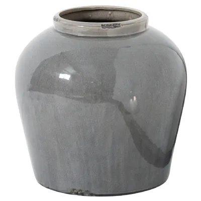 Garda Grey Glazed Juniper Vase