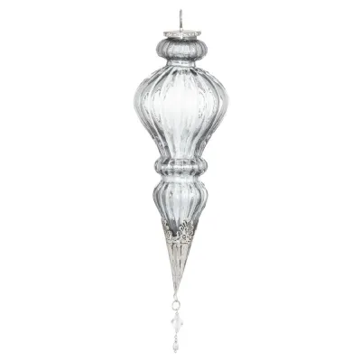 The Noel Collection Smoked Midnight XL Jewel Drop Bauble